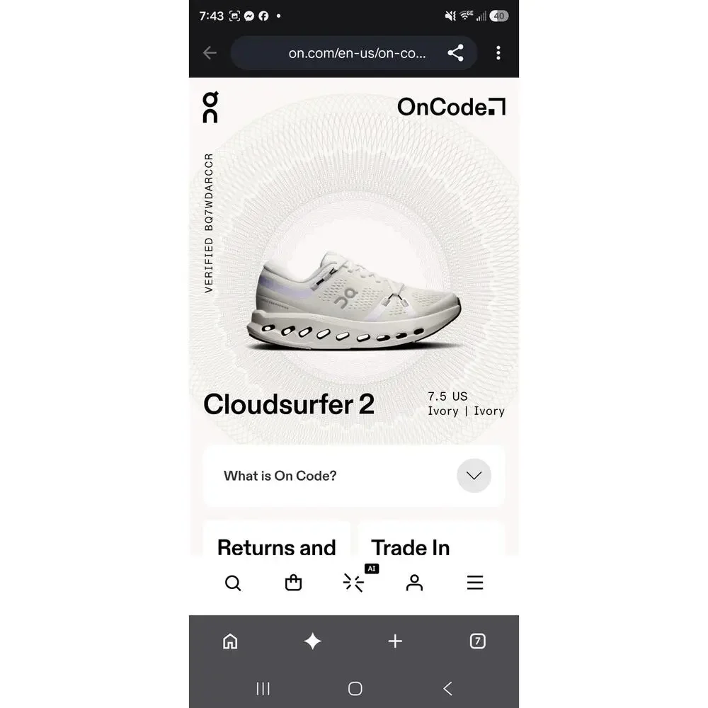 Oncloud Women 7.5 Comfy footwear